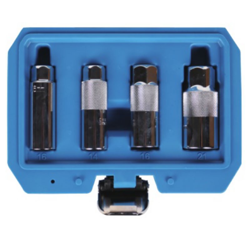 4pcs 3/8inch Spark Plug Socket Set