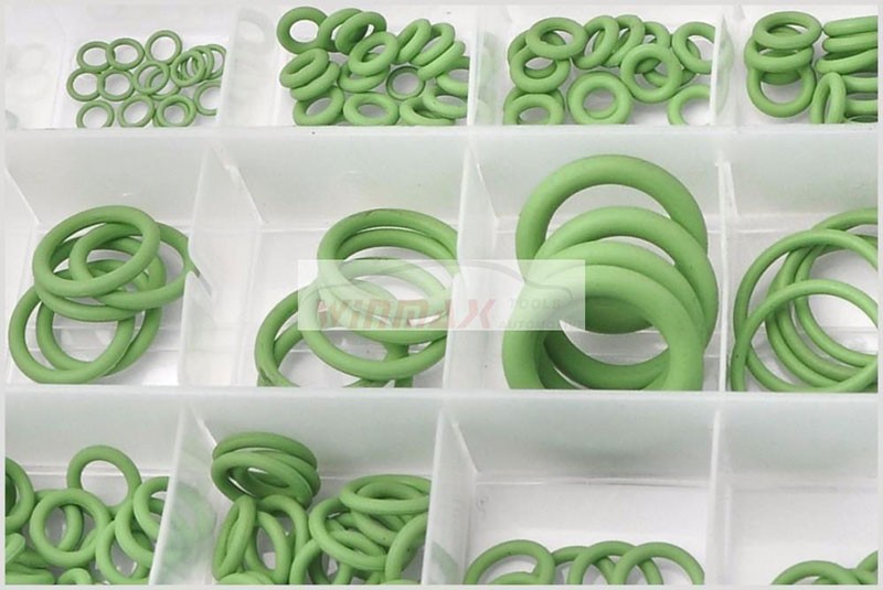 225 Piece*3-22mm Green O-ring Assortment