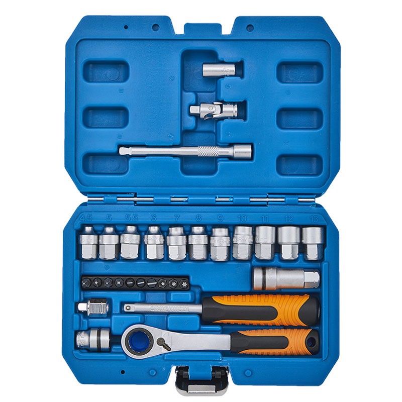 29pcs 1/4inch Go Through Socket Set