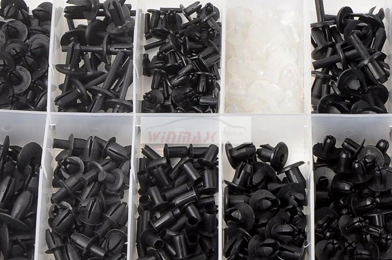 350PCS Popular Drive(Push-Pin)Rivet Assortment