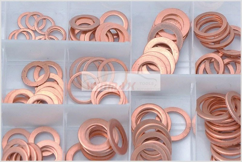 Copper O-Ring Assortment Box - 150pc