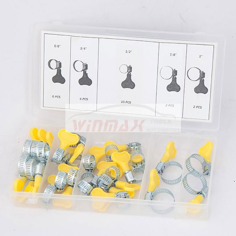 26 Piece Hose Clamp Assortment