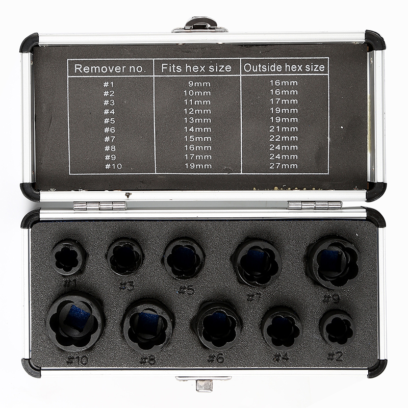 10件套3/8dr螺丝取出器