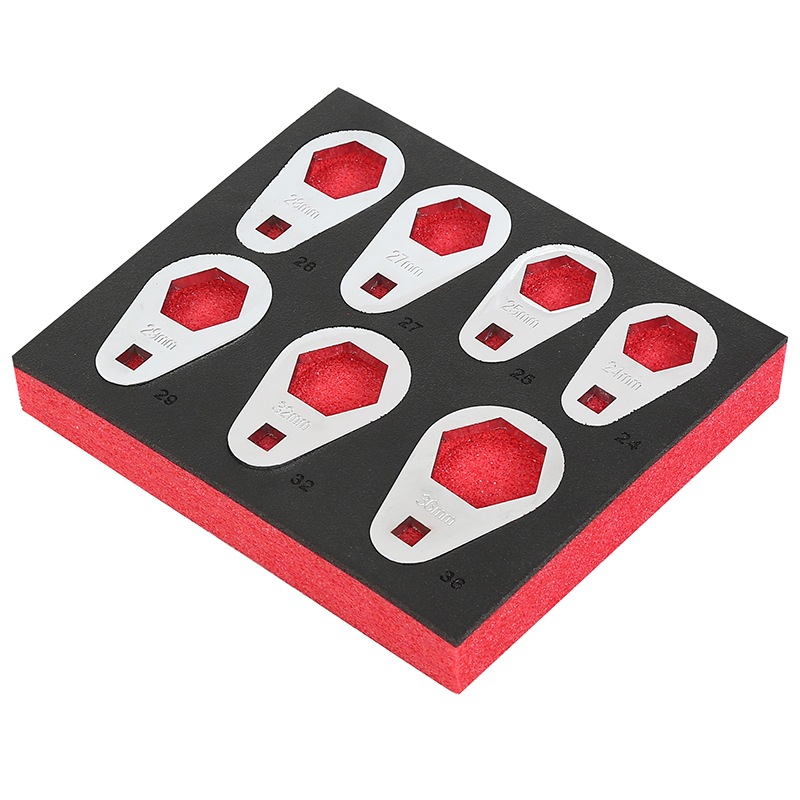 7pcs Oil Filter Socket Offset Wrench Set