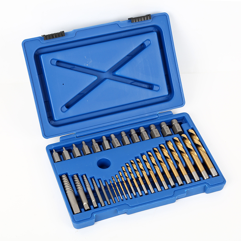 35 Piece Screw Extractor and Drill Bit Set