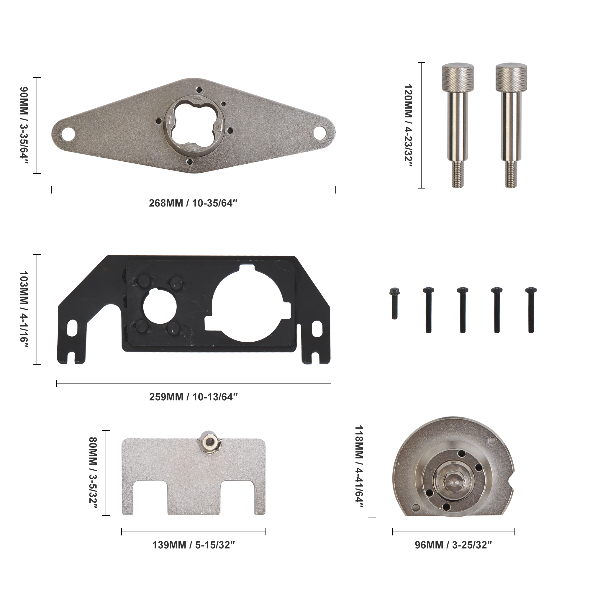 Engine Timing Tool Set for Jaguar, Land Rover JLR 2.0 Ingenium Diesel