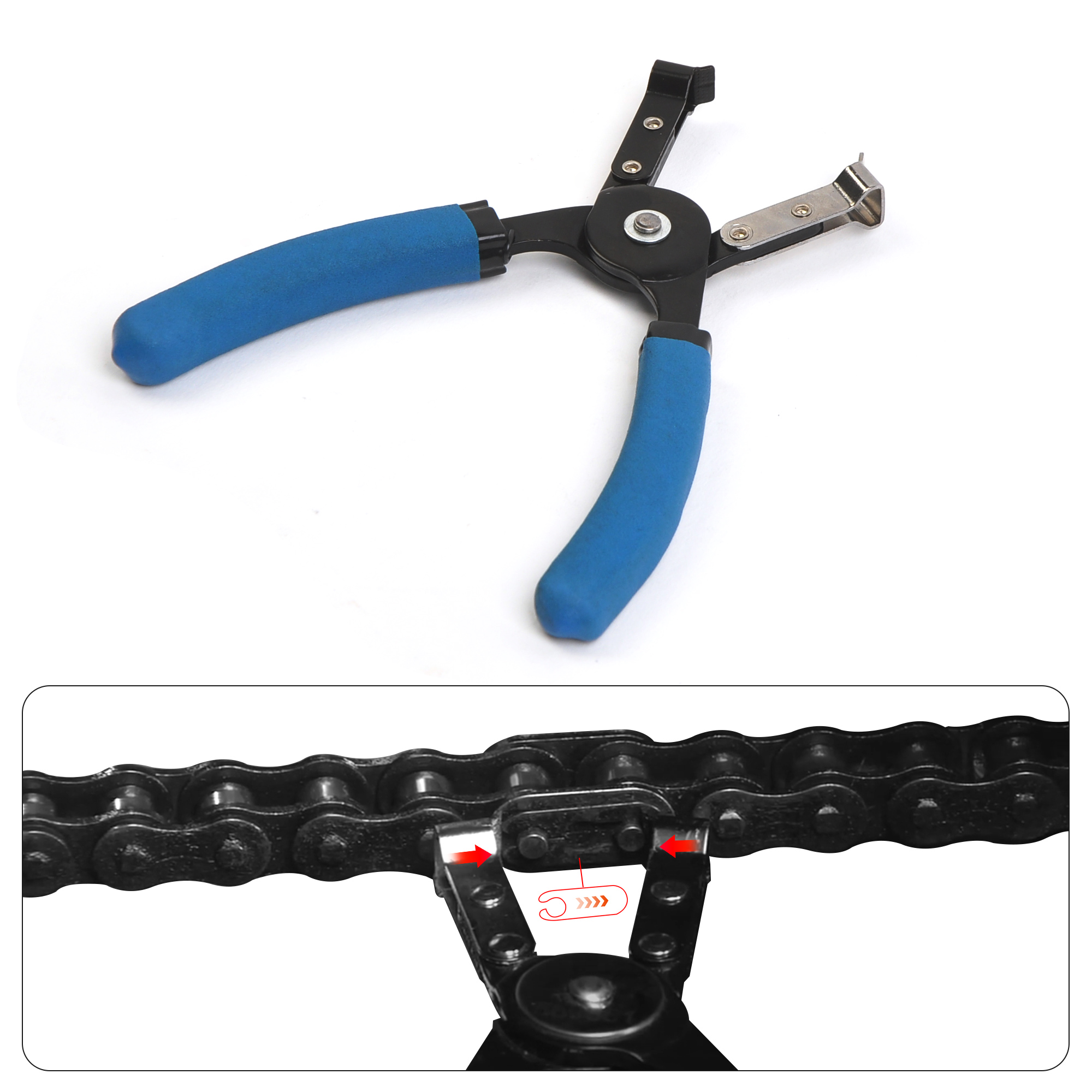 21pcs Universal Motorcycle Chain Tool Kit