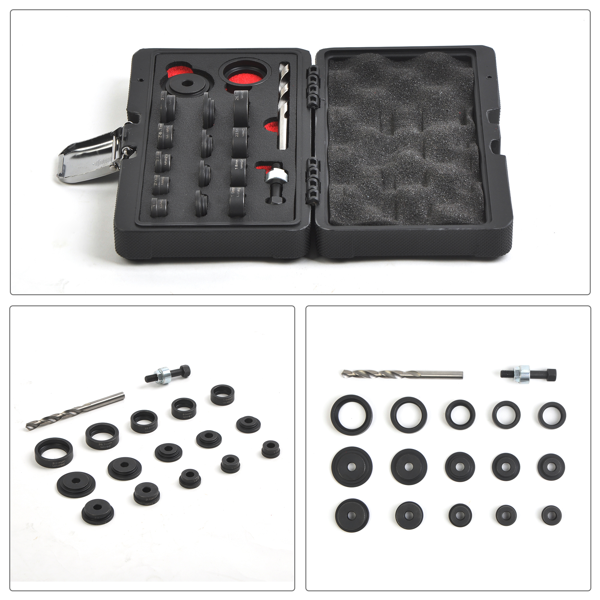 Parking Sensor Distance Control Hole Cutter Tool Set 17mm - 32mm