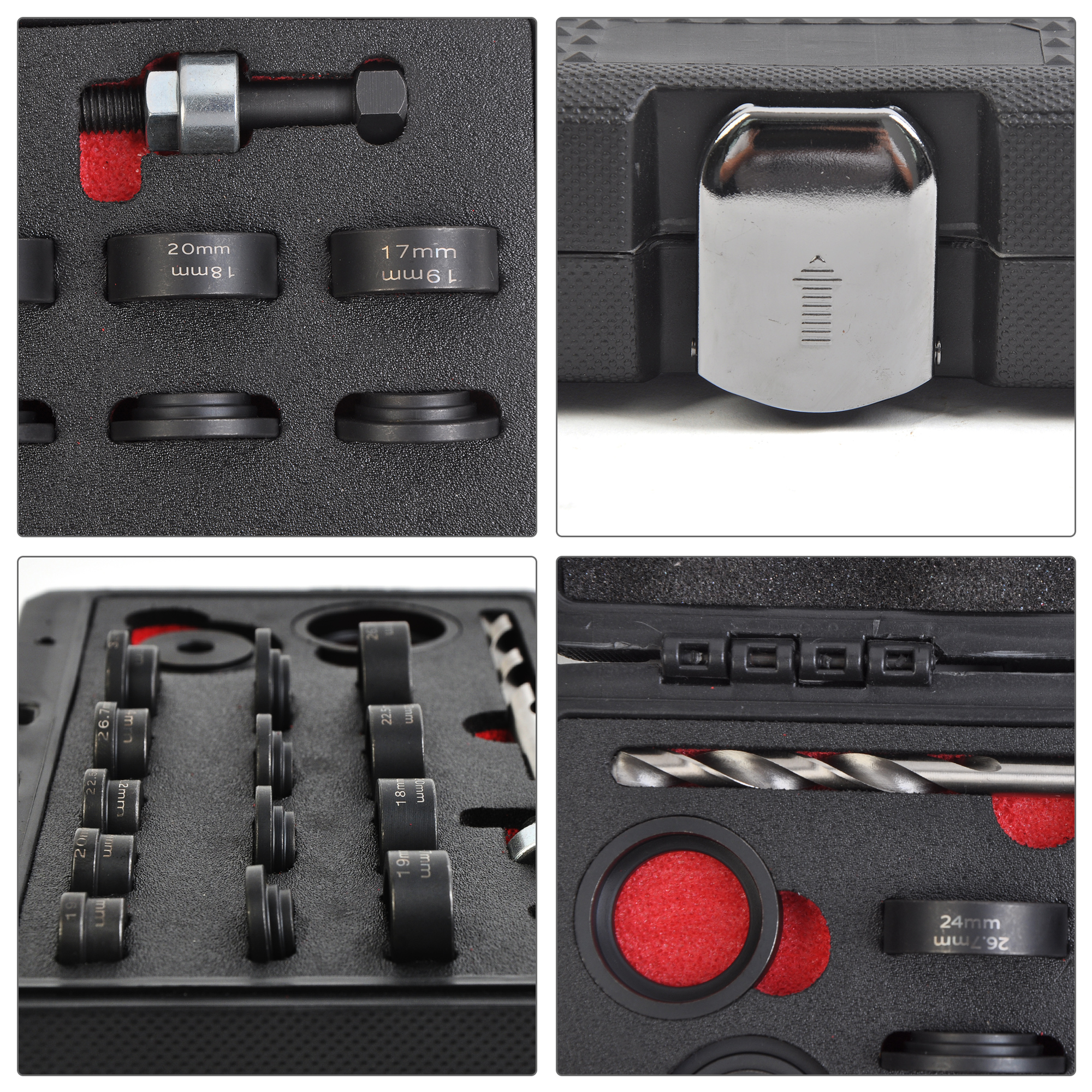 Parking Sensor Distance Control Hole Cutter Tool Set 17mm - 32mm