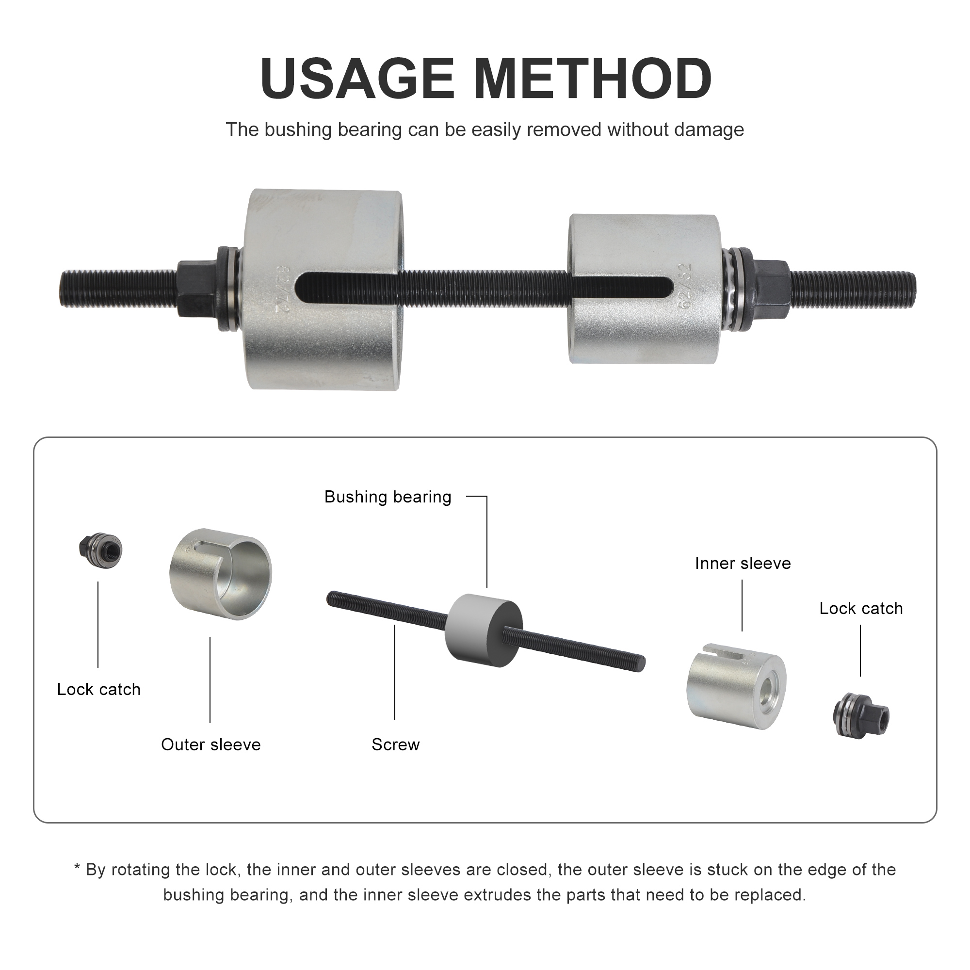 Press And Pull Sleeve Kit -- 24pcs