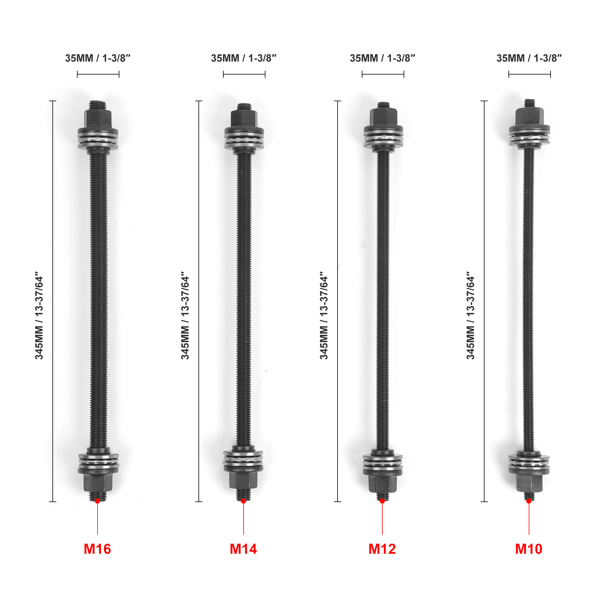 Press And Pull Sleeve Kit -- 24pcs