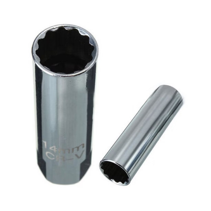 BMW Thin Wall Spark Plug Socket -3/8"Drive, 14mm, 12 points(Magnetic)