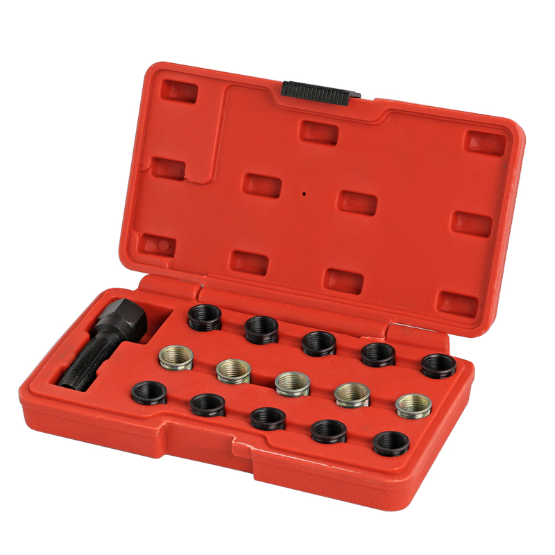 16PCS Spark Plug Thread Repair Tool Set