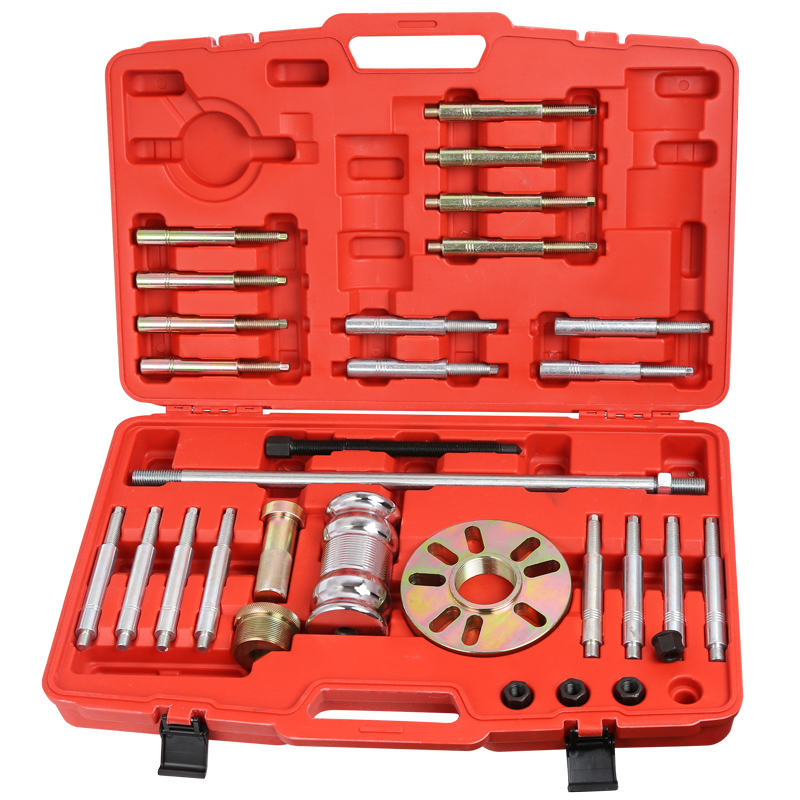 30 Piece Heavy Duty Wheel Hub Puller Set with 4.3 KG slide hammer