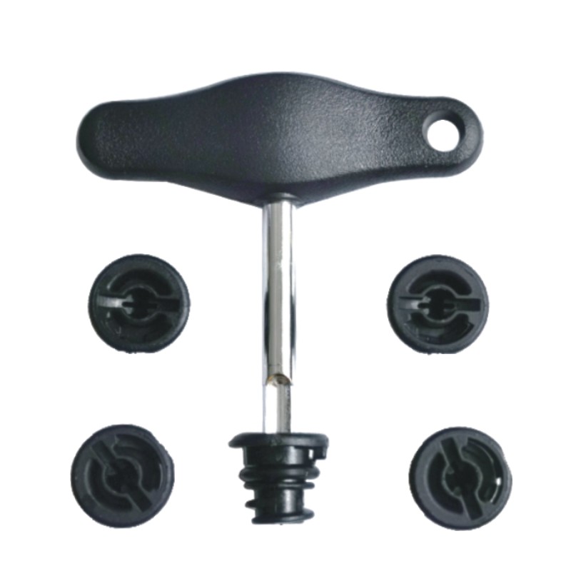 6PCS Plastic Oil Drain Plug Tool Set