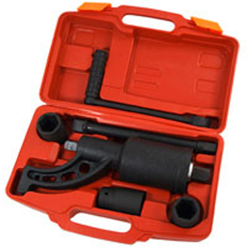 Manual Torque Tire Wrench with 30-32-33mm Crv Sockets