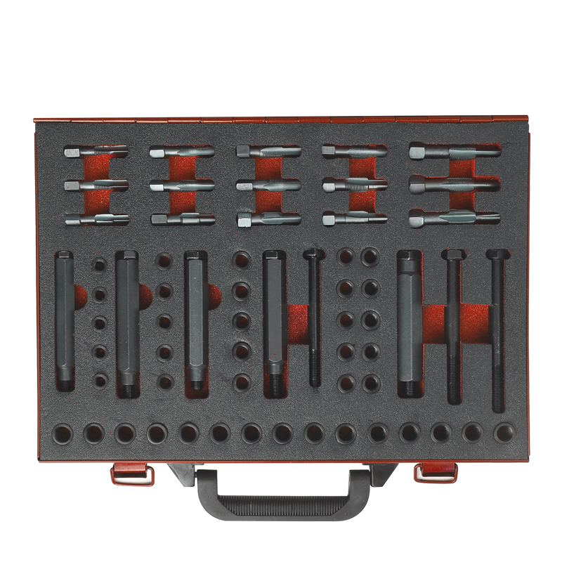 63PCS Glow Plug Thread Repair Kit-M8 M9 M10 M12