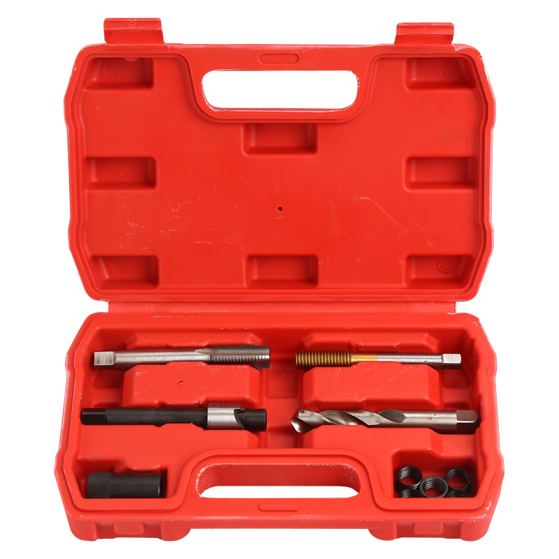 10PCS Aluminum Oil Pan Drain Plug Thread Repair Kit