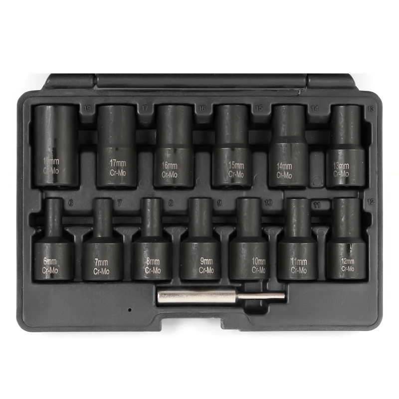 14PCS Impact Bolt & Nut Remover Set