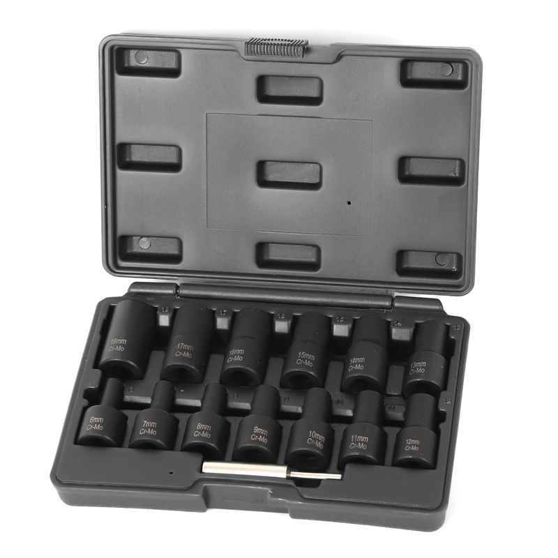 14PCS Impact Bolt & Nut Remover Set