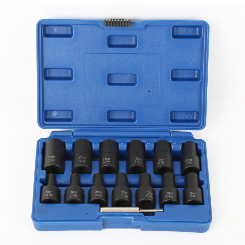 14PCS Impact Bolt & Nut Remover Set