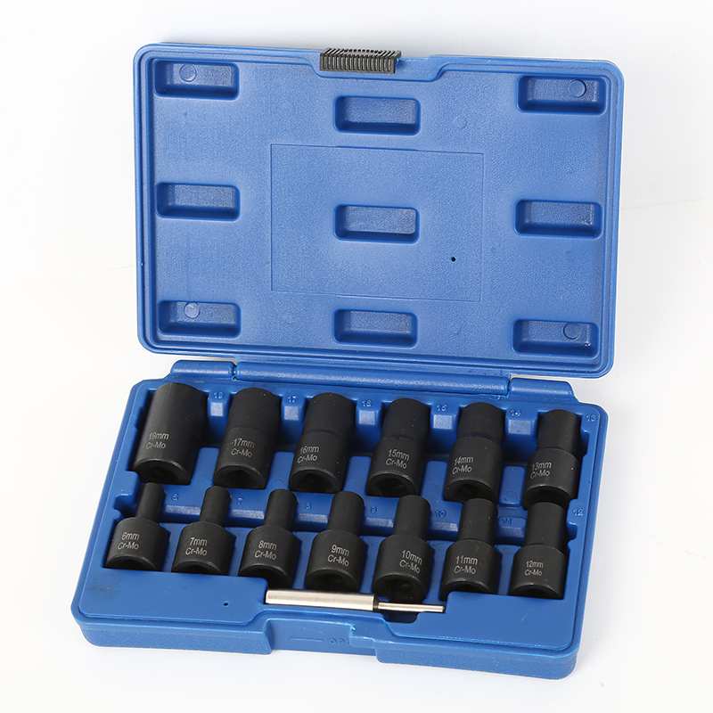 14PCS Impact Bolt & Nut Remover Set