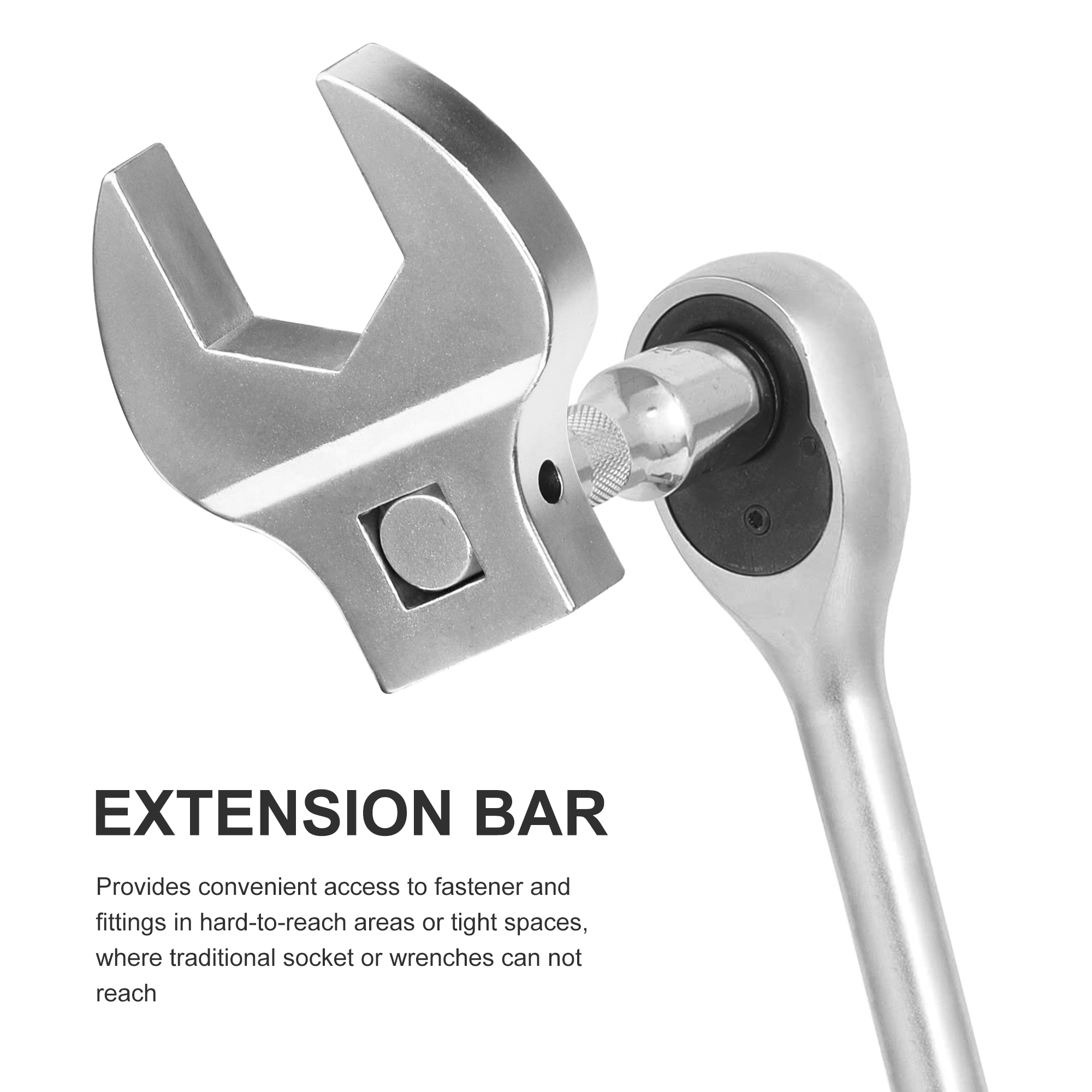 14件套V口牛角扳手头-公制