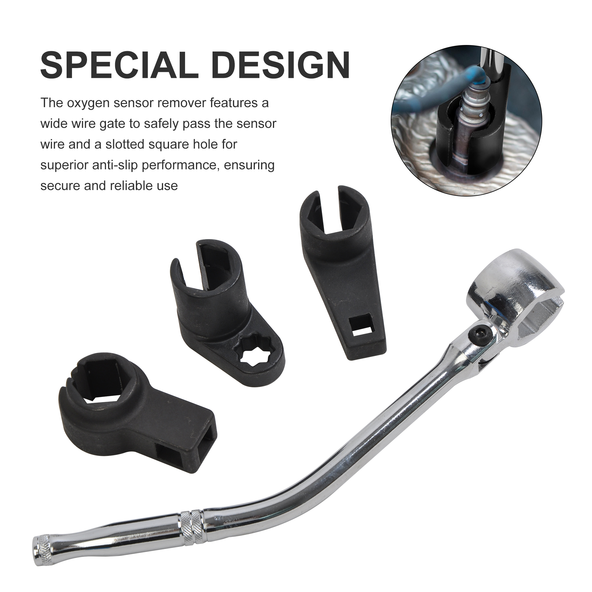 21PCS Oxygen Sensor Wrench Set