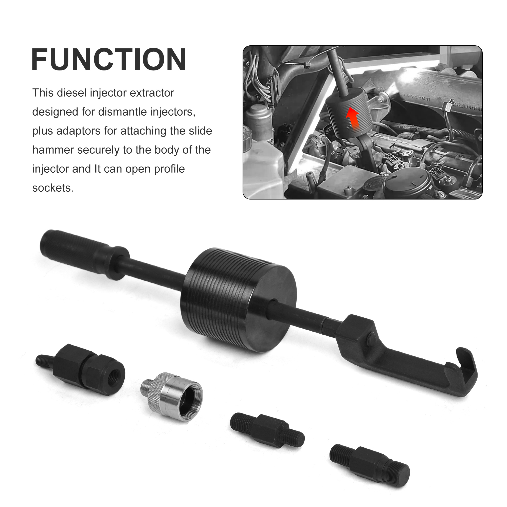 8PCS Injector Extractor Set