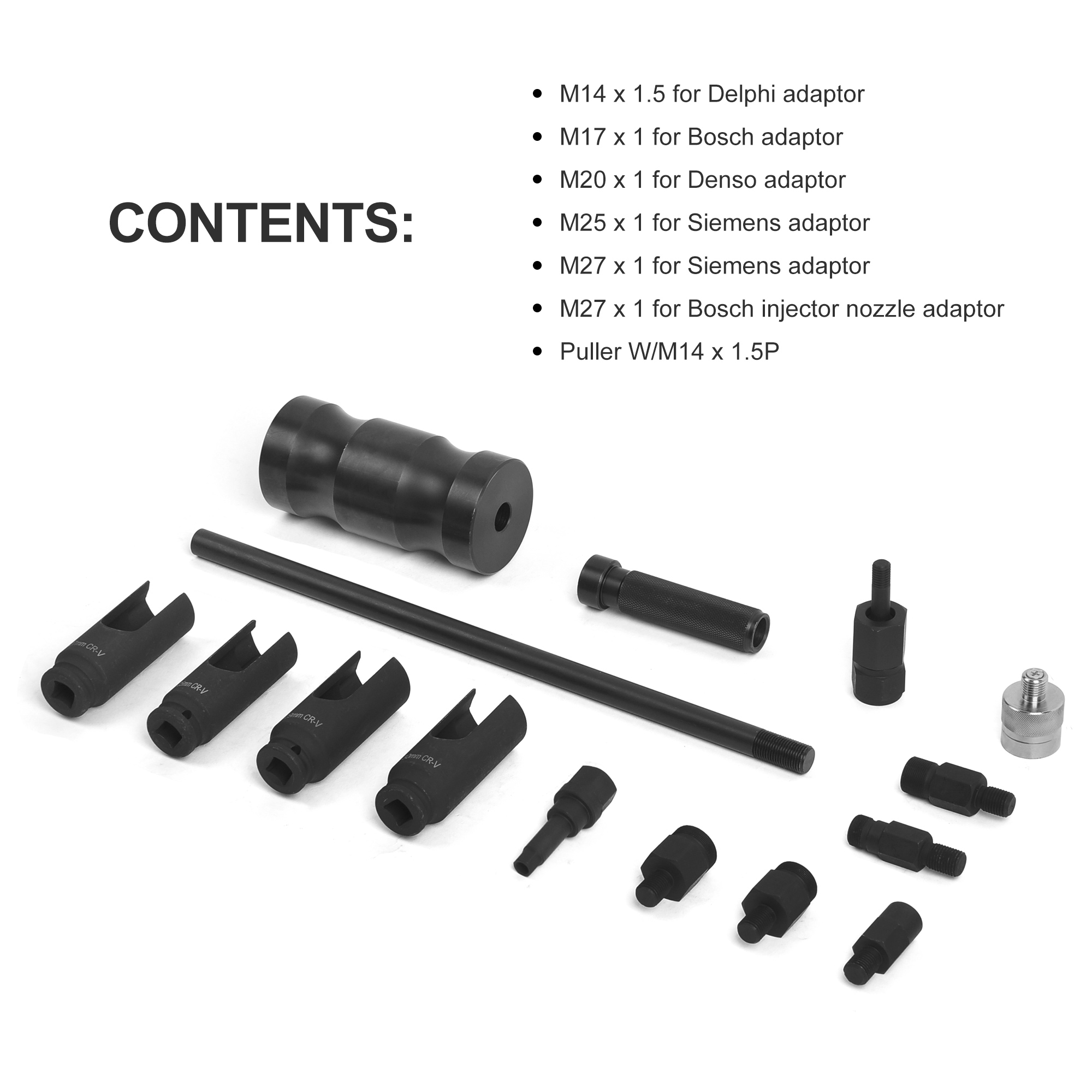 14件套柴油喷嘴维修工具组套