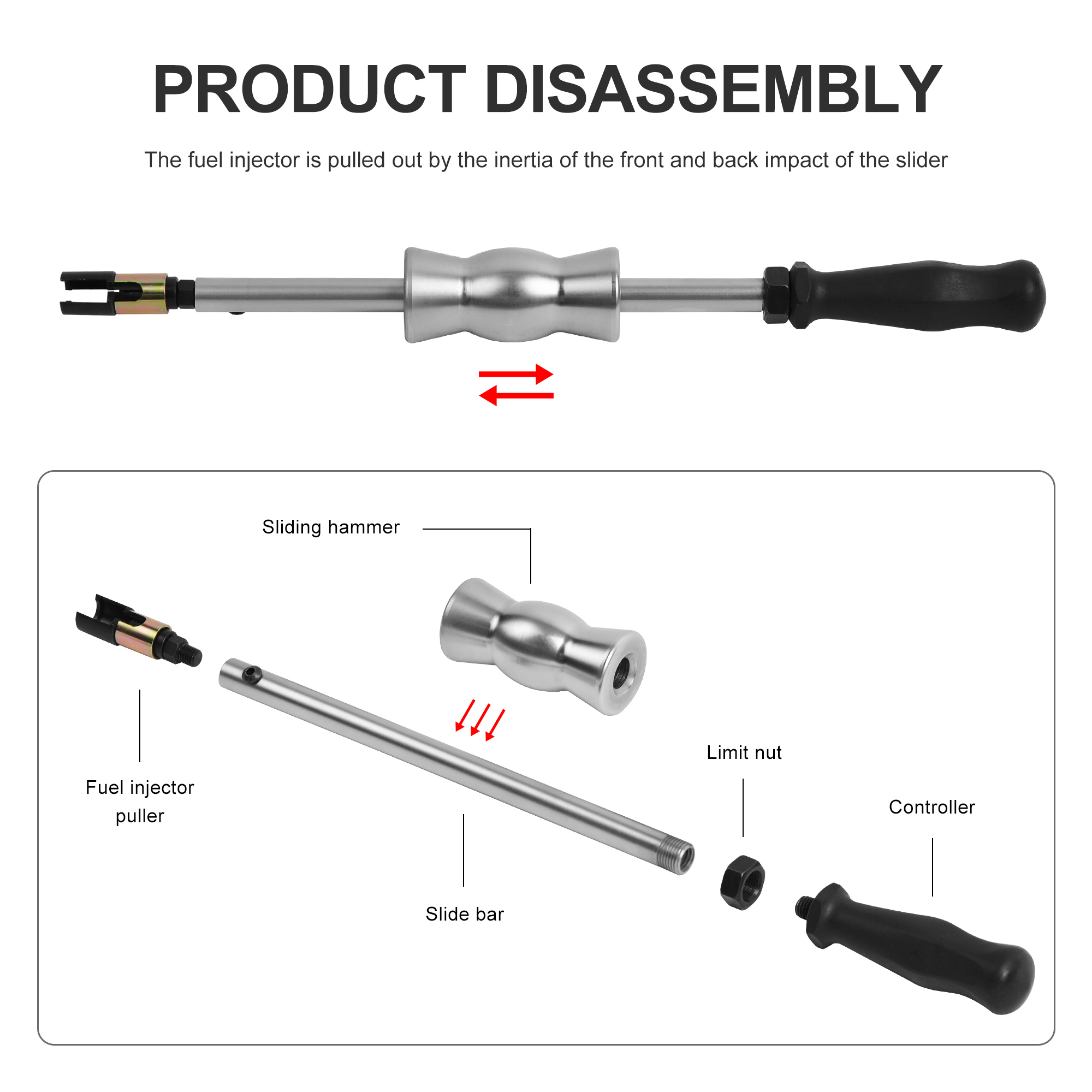 Gasoline Injector Puller for Ford