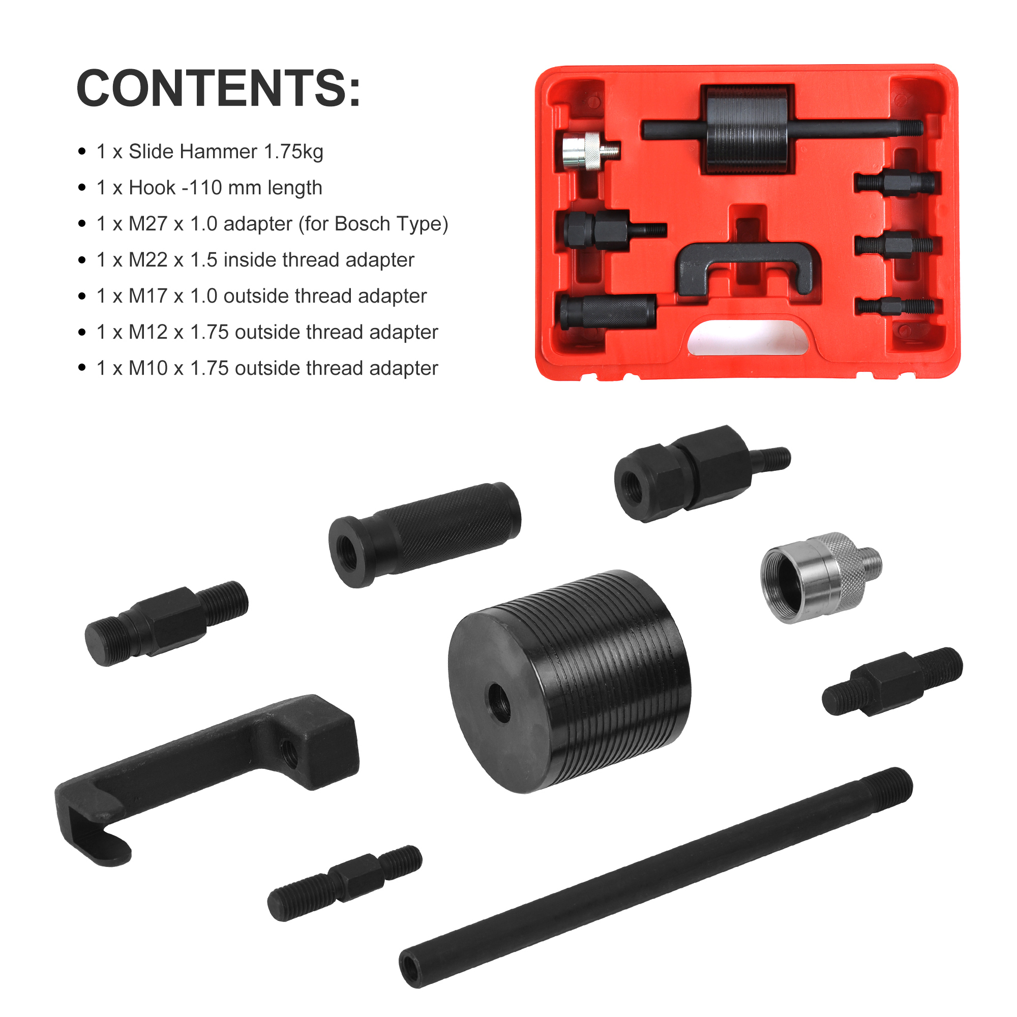 8PCS Injector Extractor Set