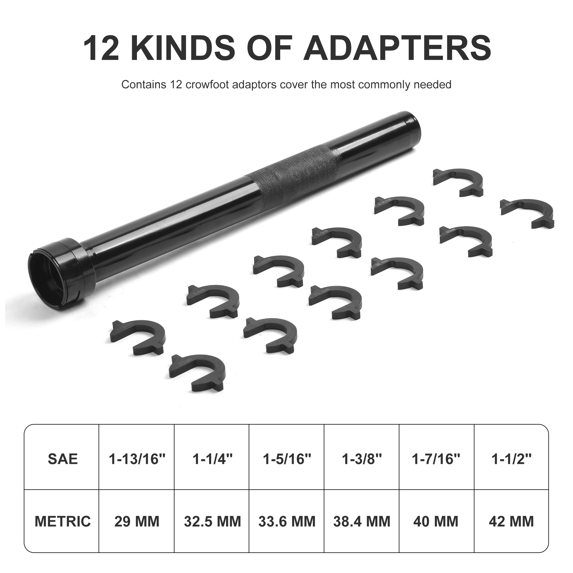 13PCS Inner Tie Rod Installer/Remover Tool Set