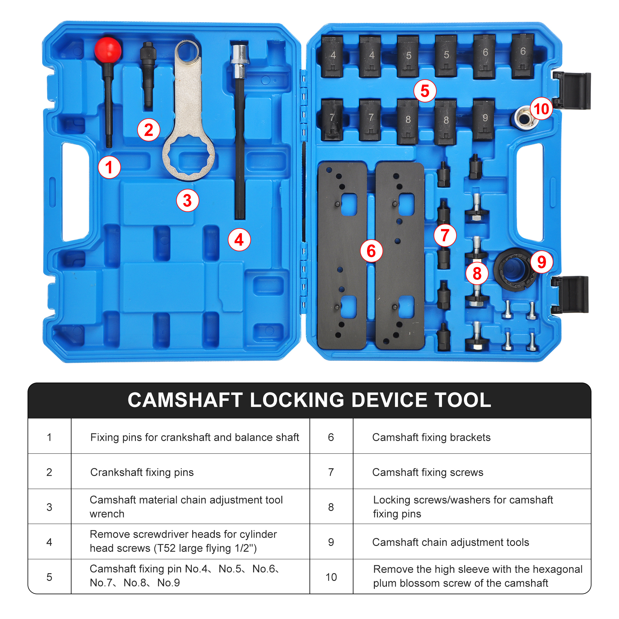 Engine Timing Camshaft Locking Tool for Audi Porsche 2.9T 3.0T EA839