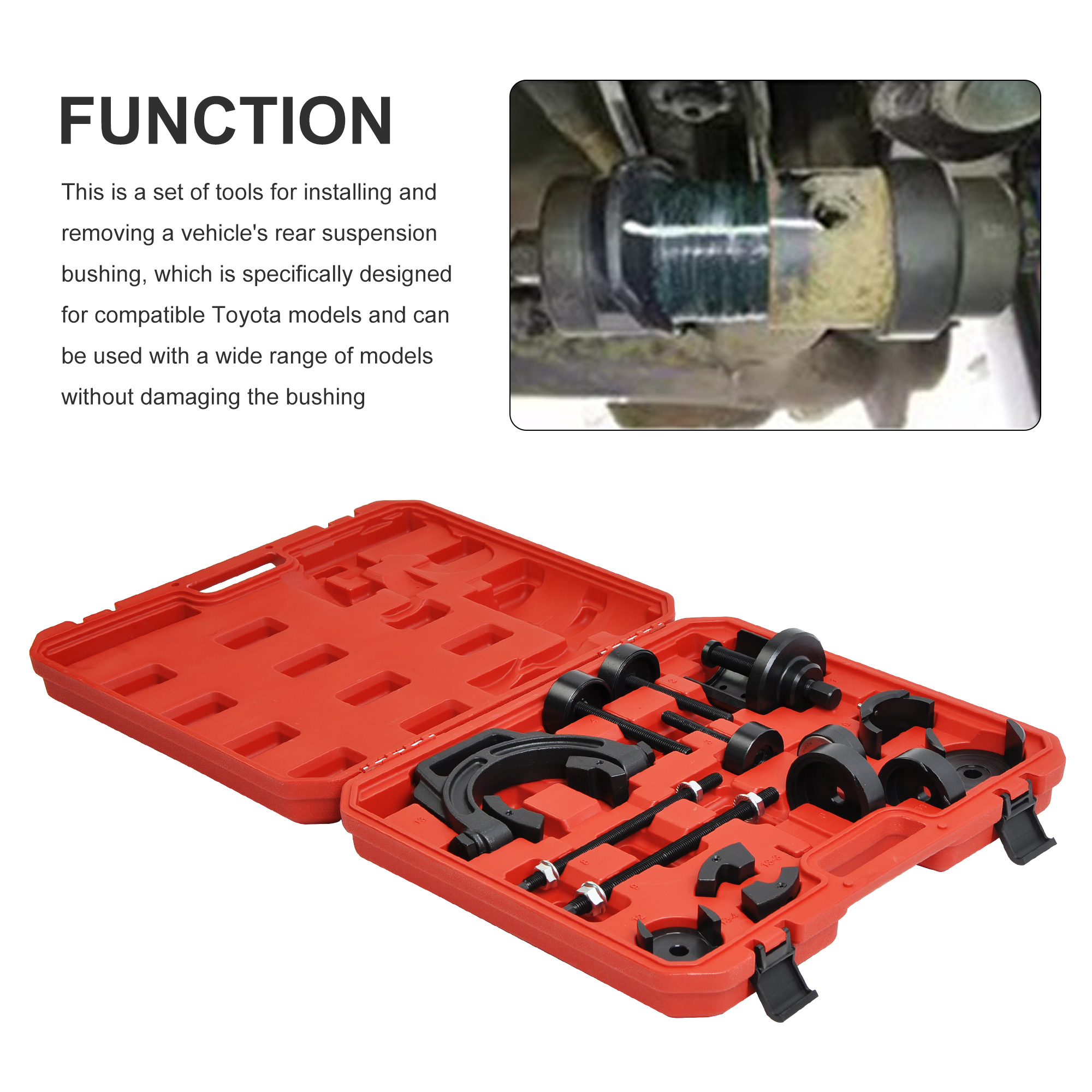 TOYOTA Rear Axle Suspension Bush Tool