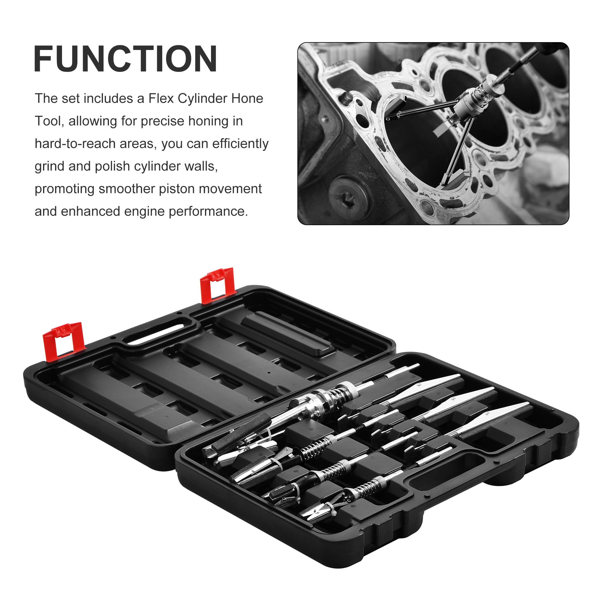 7PCS Cylinder Grinder Set