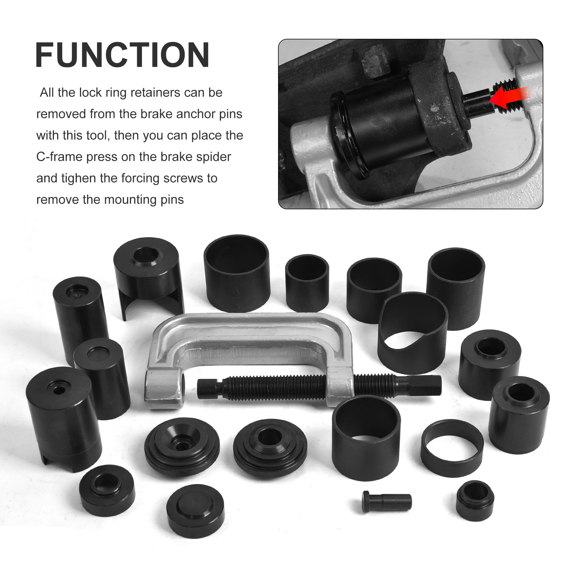 21pcs Ball Joint Assembly Set