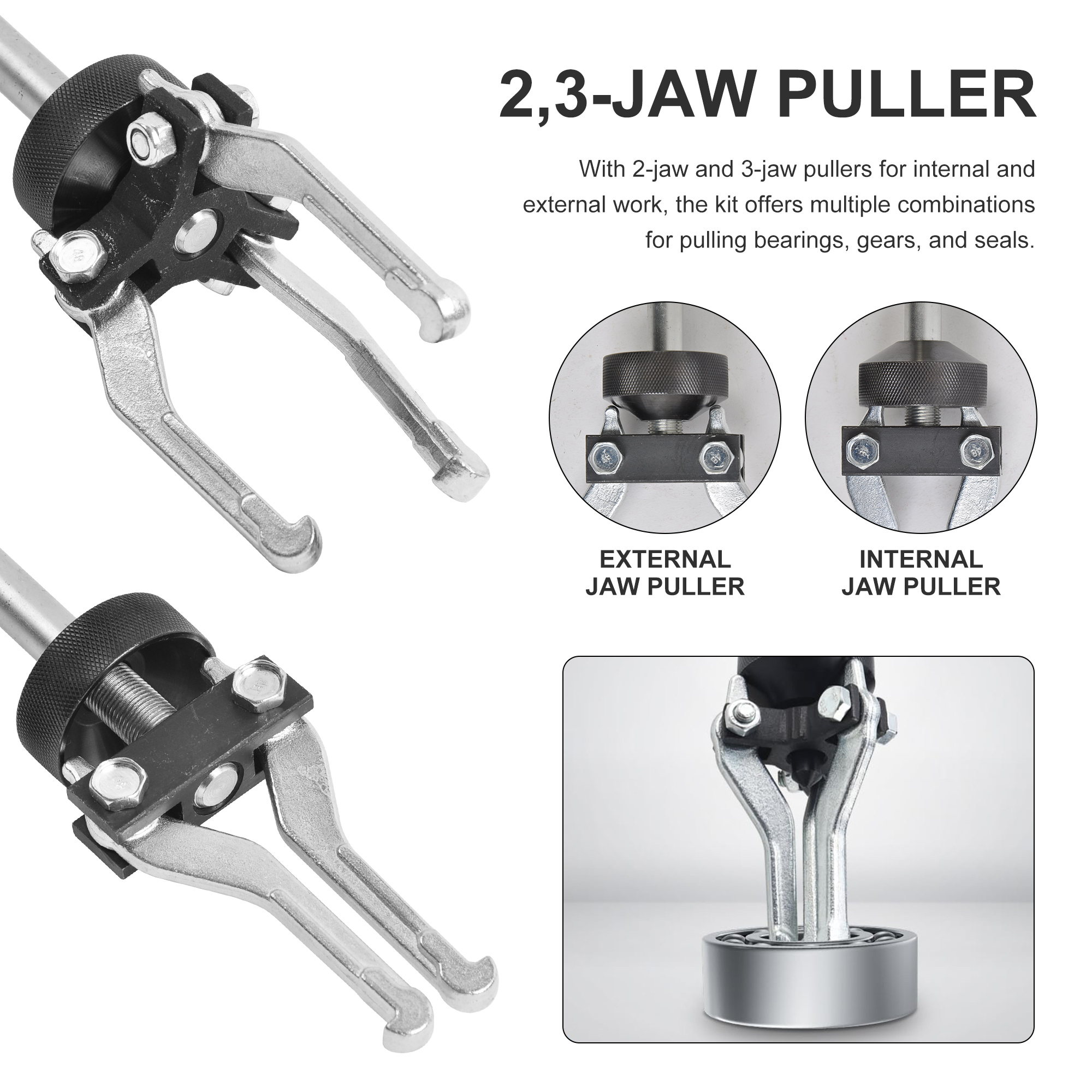 16PCS Slide Hammer/Puller Set