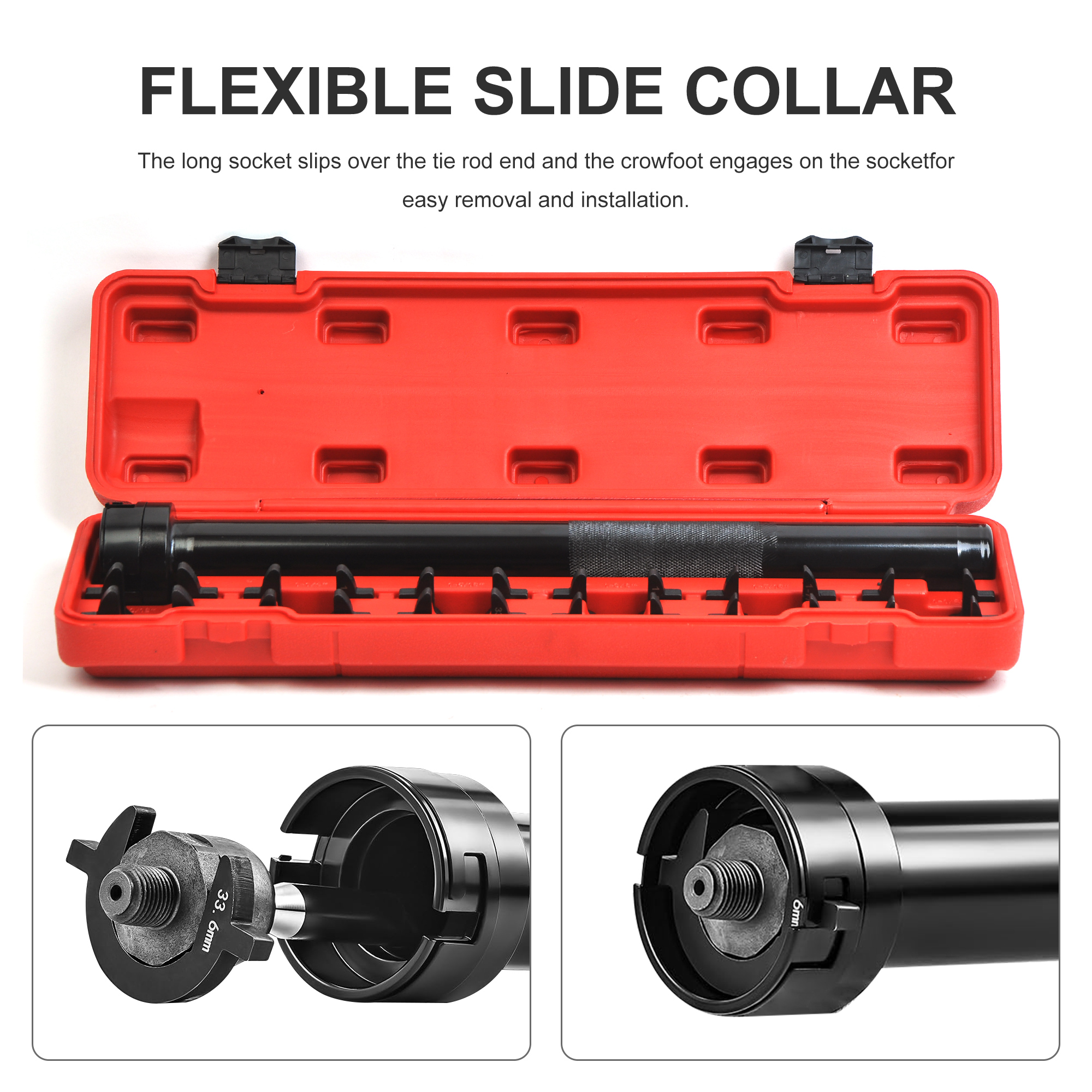 13PCS Inner Tie Rod Installer/Remover Tool Set