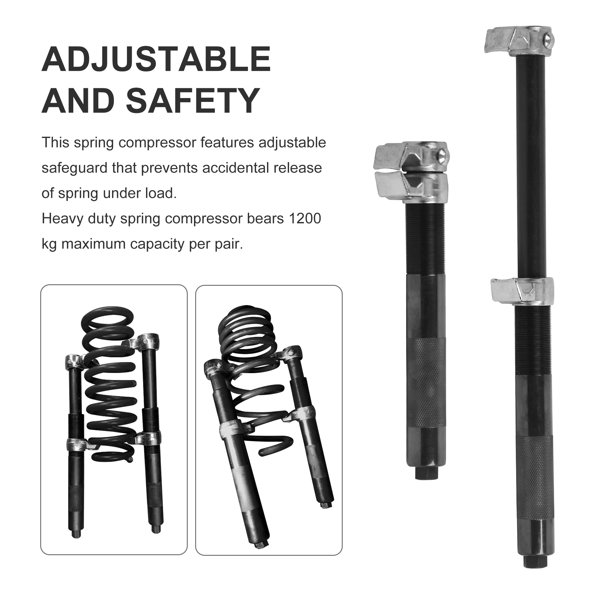 Heavy-Duty Coil Spring Compressor