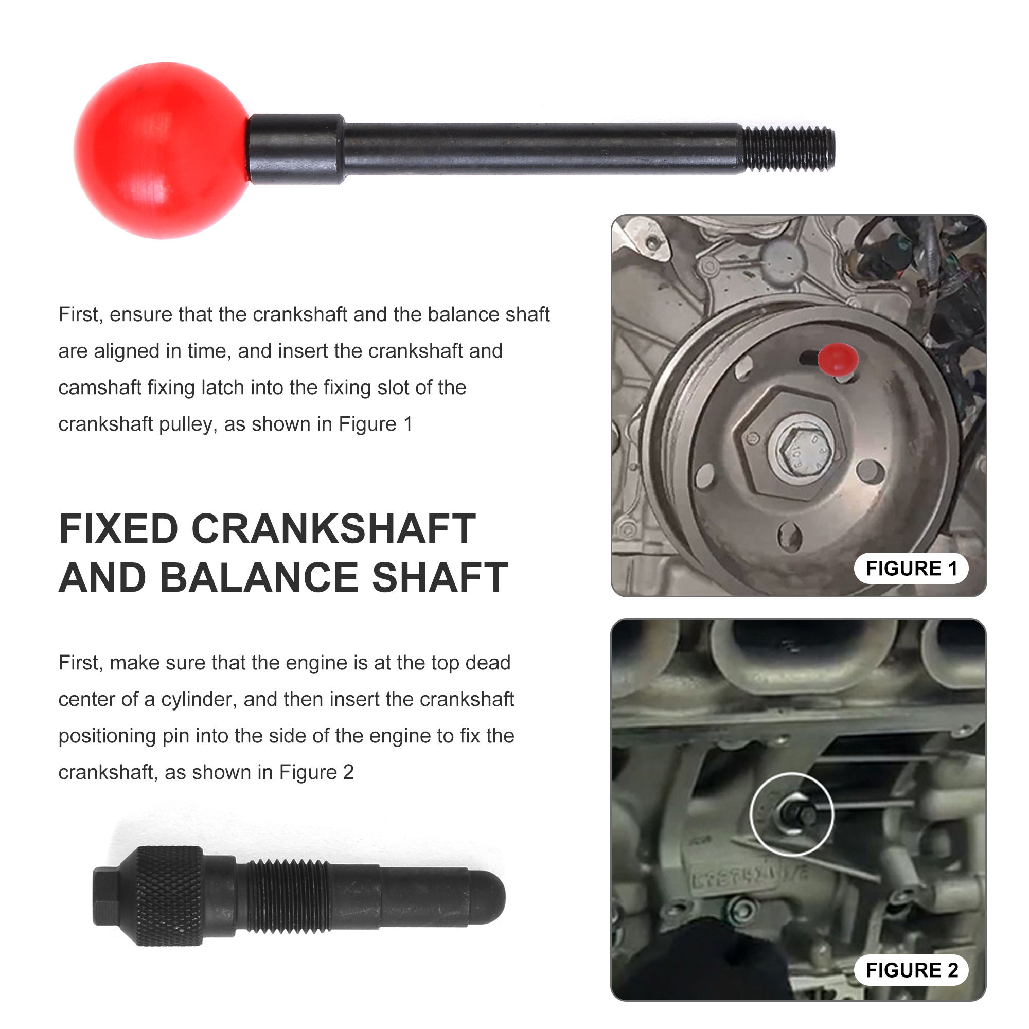 Engine Timing Camshaft Locking Tool for Audi Porsche 2.9T 3.0T EA839