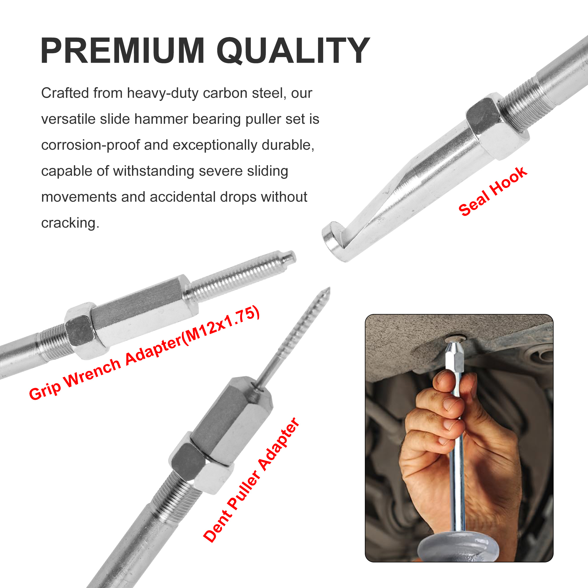 16PCS Slide Hammer/Puller Set
