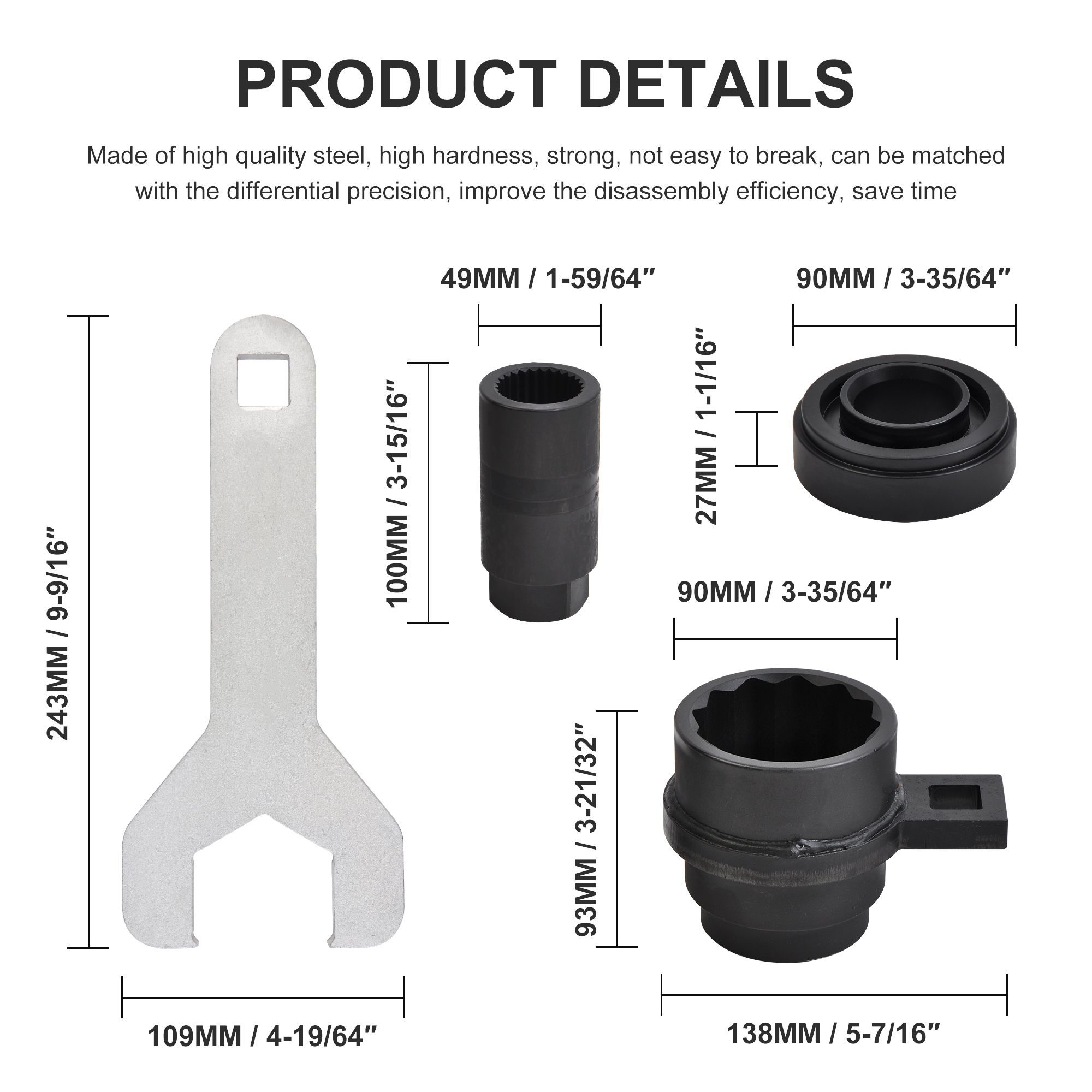 Rear Differential Remover & Installer Tool