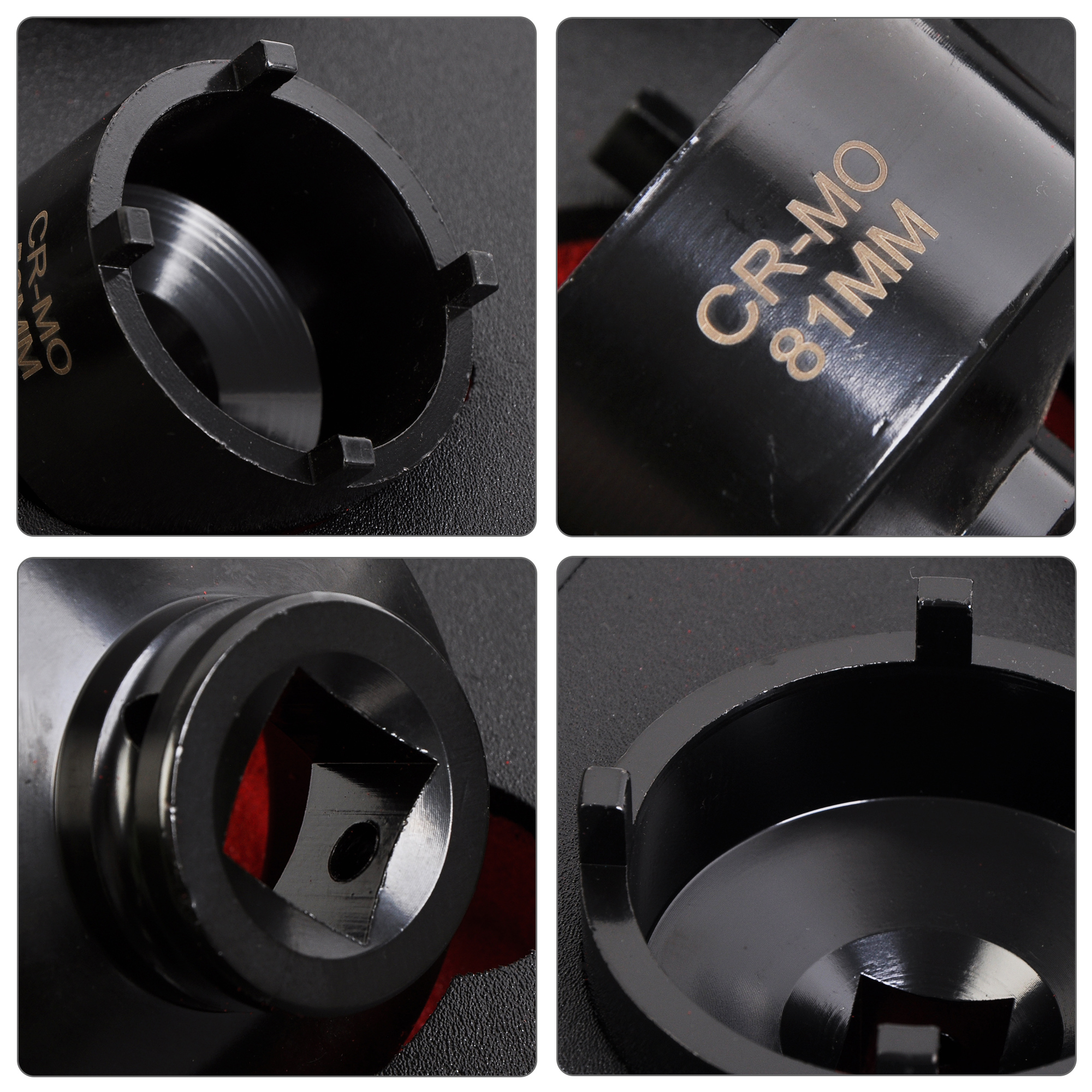 9pcs Groove Nut Socket Set