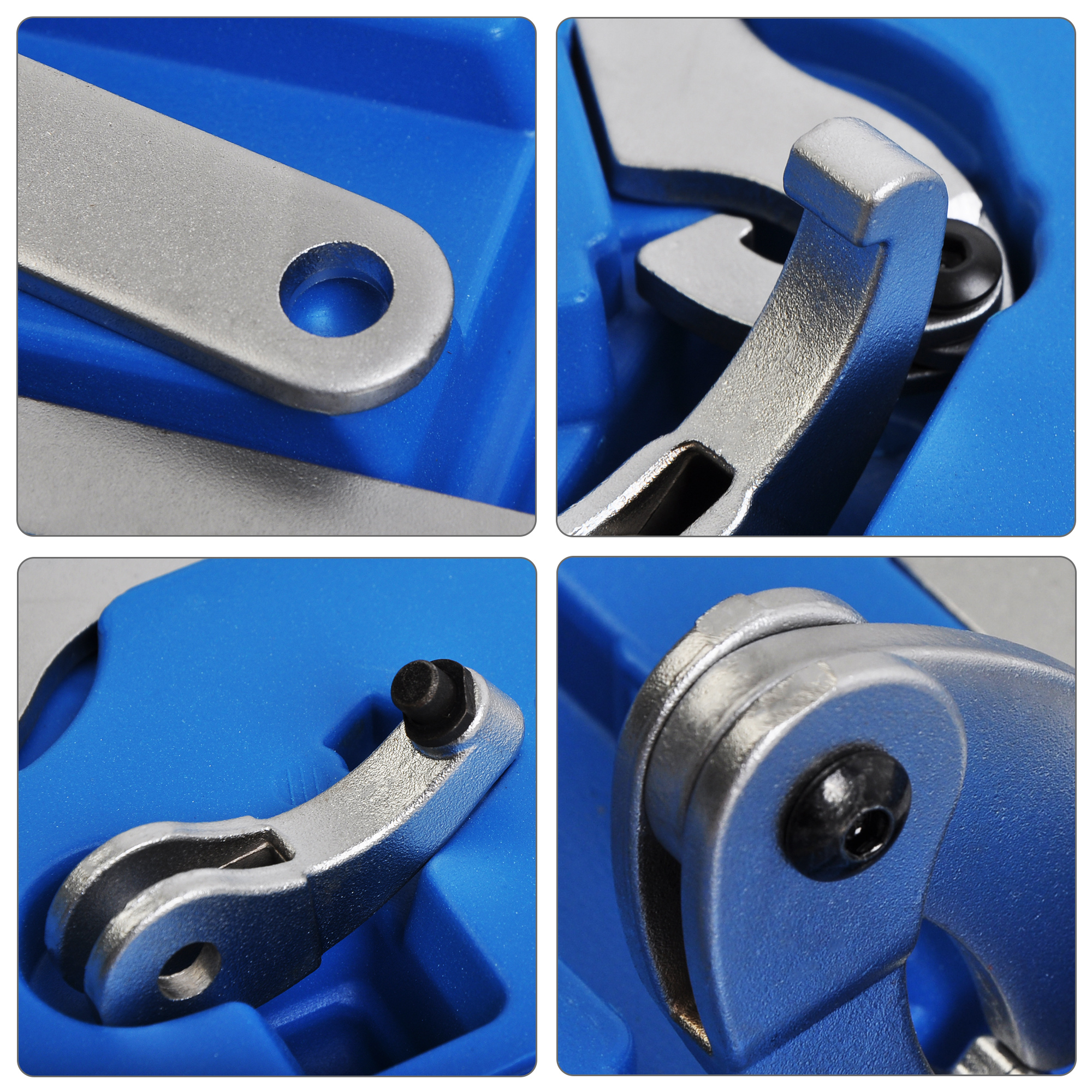 8PCS Hook Wrench Set, 35 - 120 mm