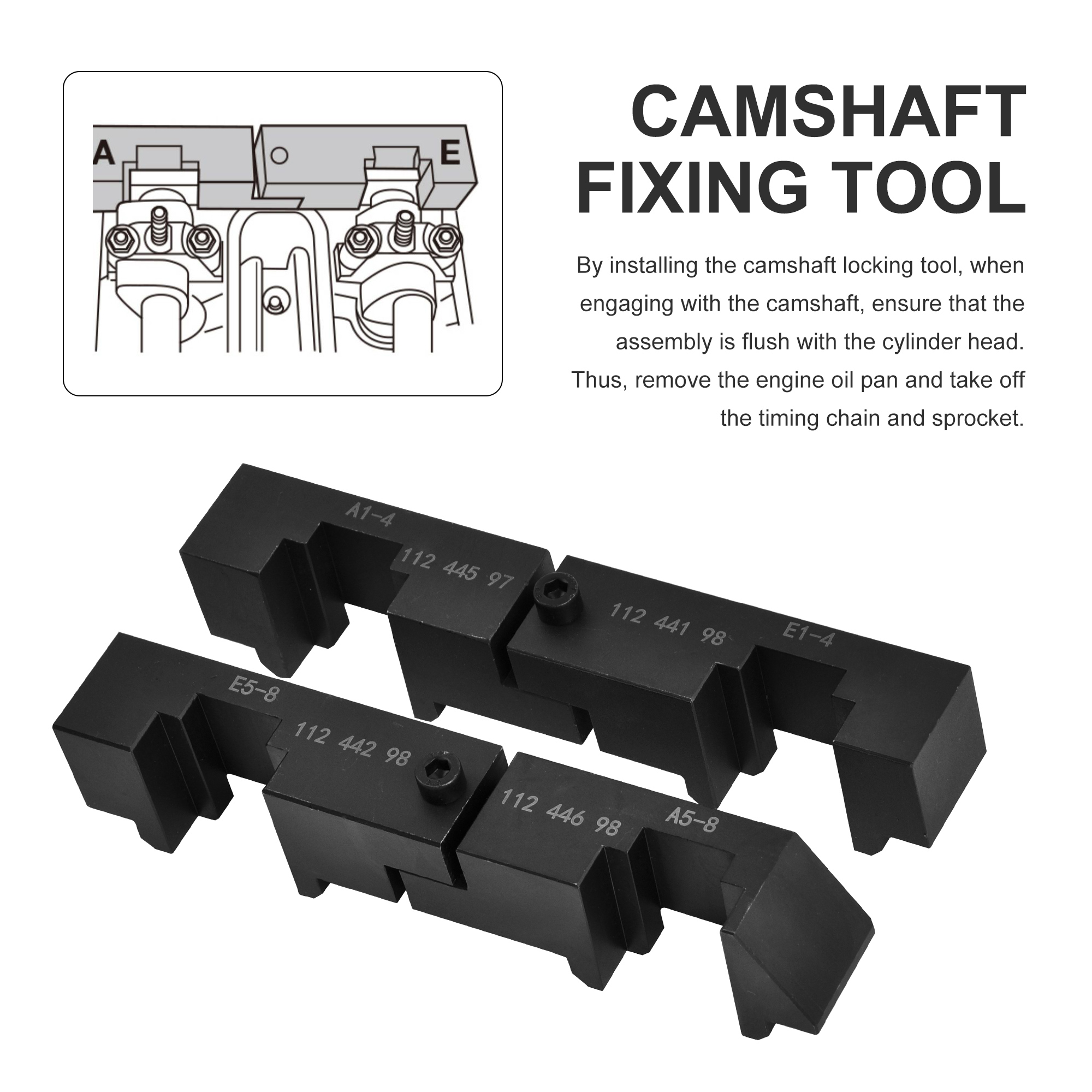 Petrol Engine Setting/Locking Kit -BMW M40/M42/M50/M60/M62/M70