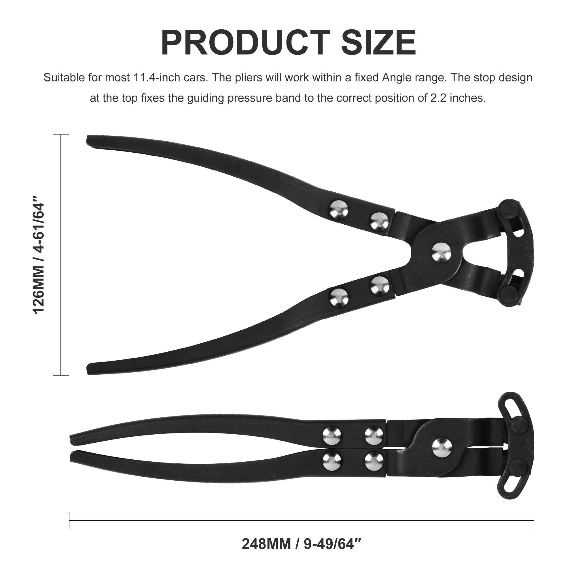 Trident Oetiker CV Drive Shaft Boot Clamp Pliers