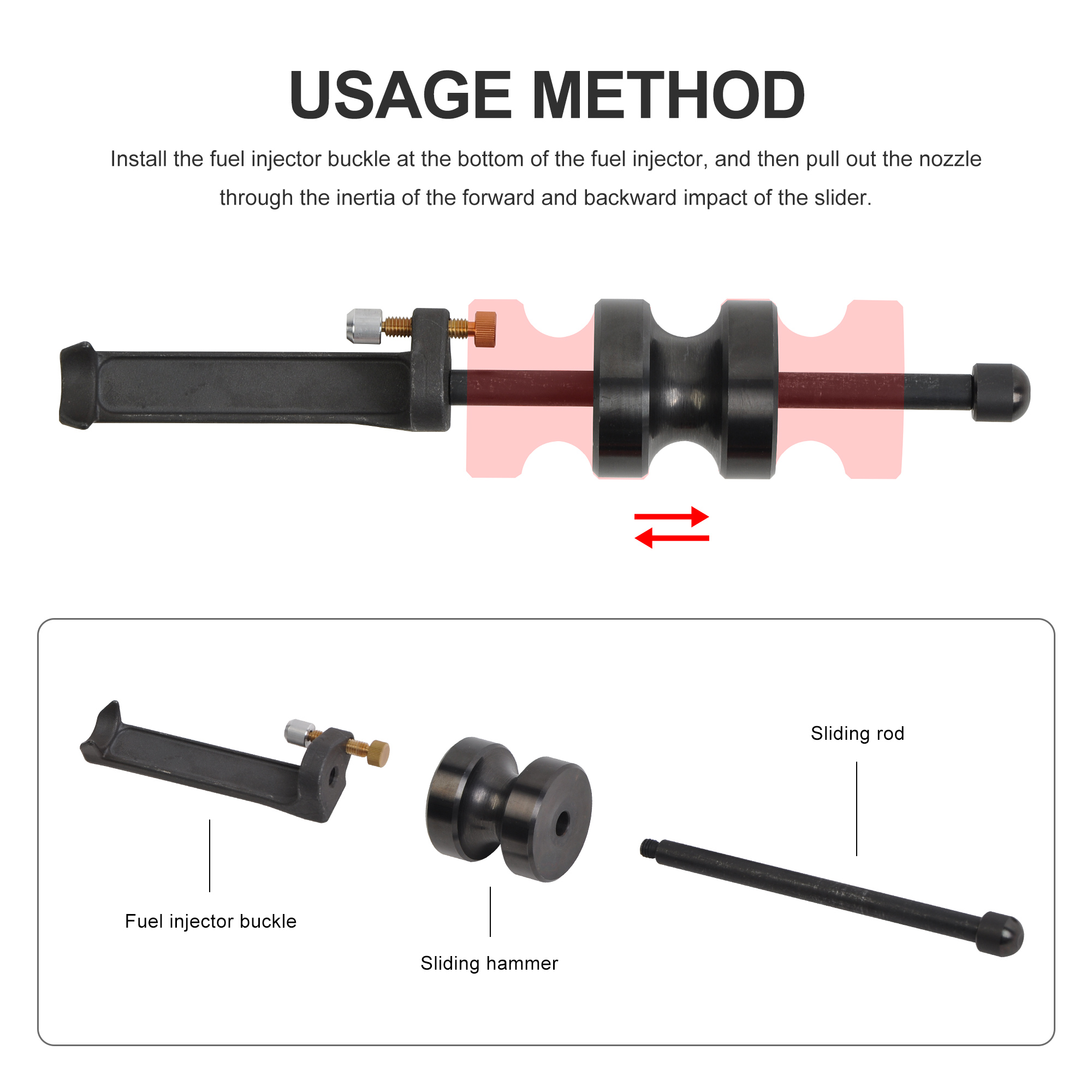 Petrol Injector Tool for BMW N43, N53, N54