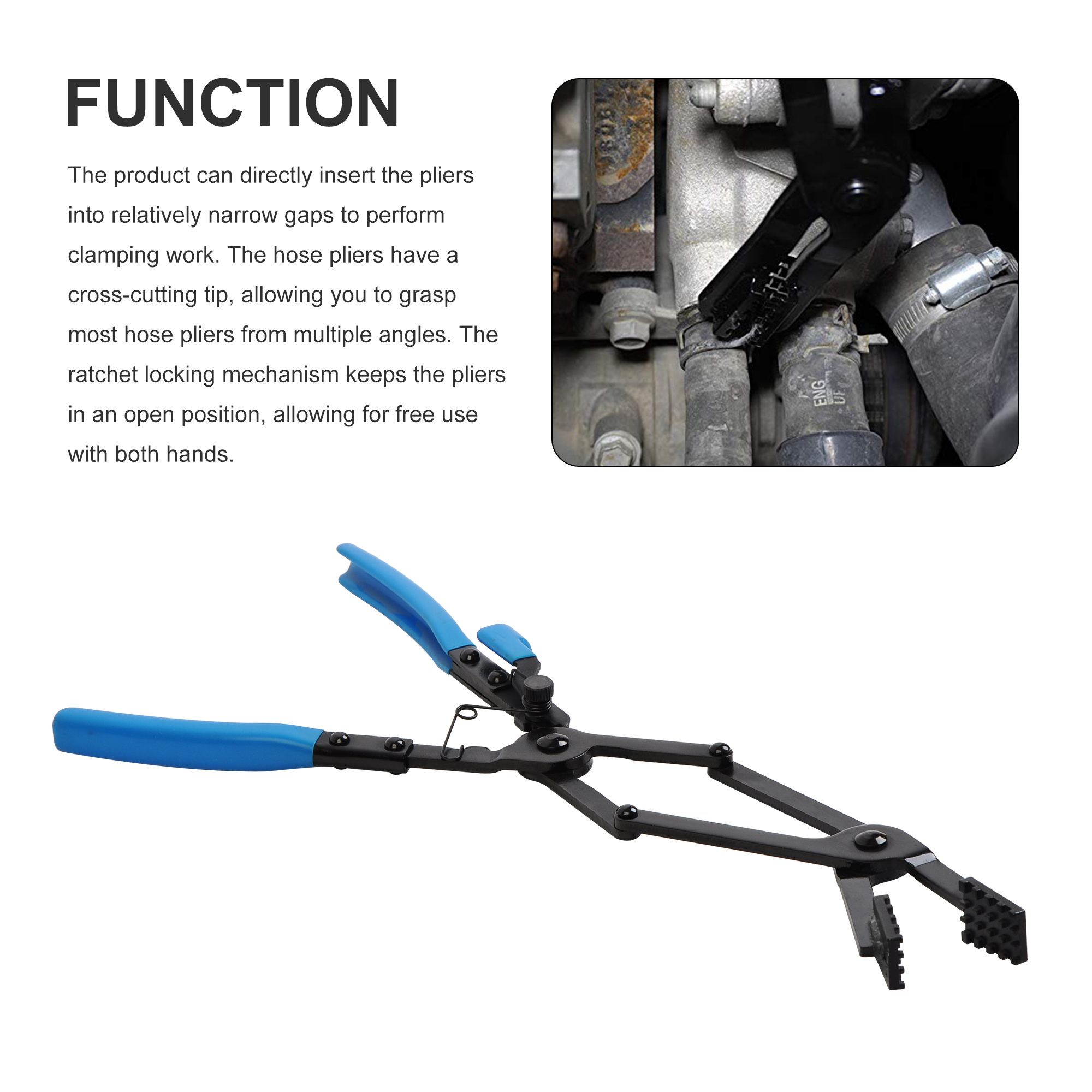 Long Reach Hose Clamp Pliers