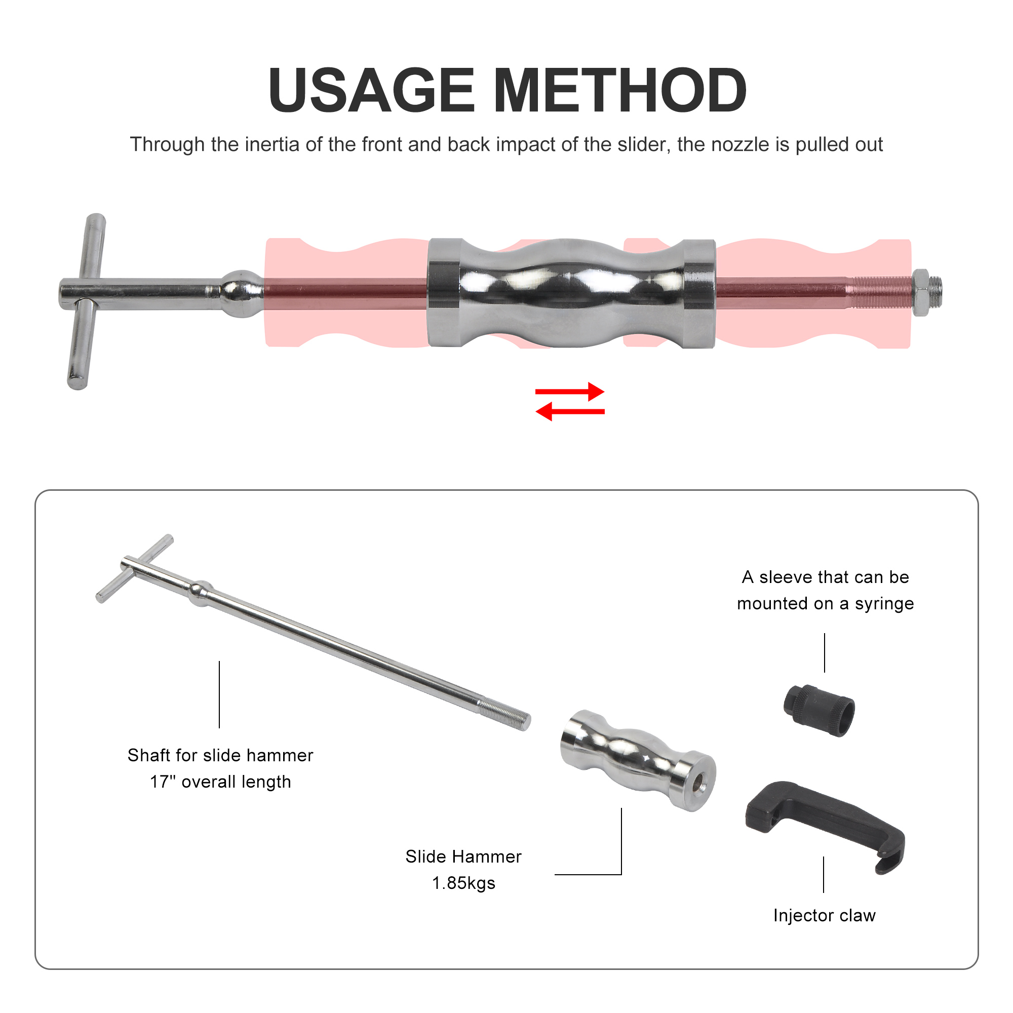 3PCS Injector Extractor Set